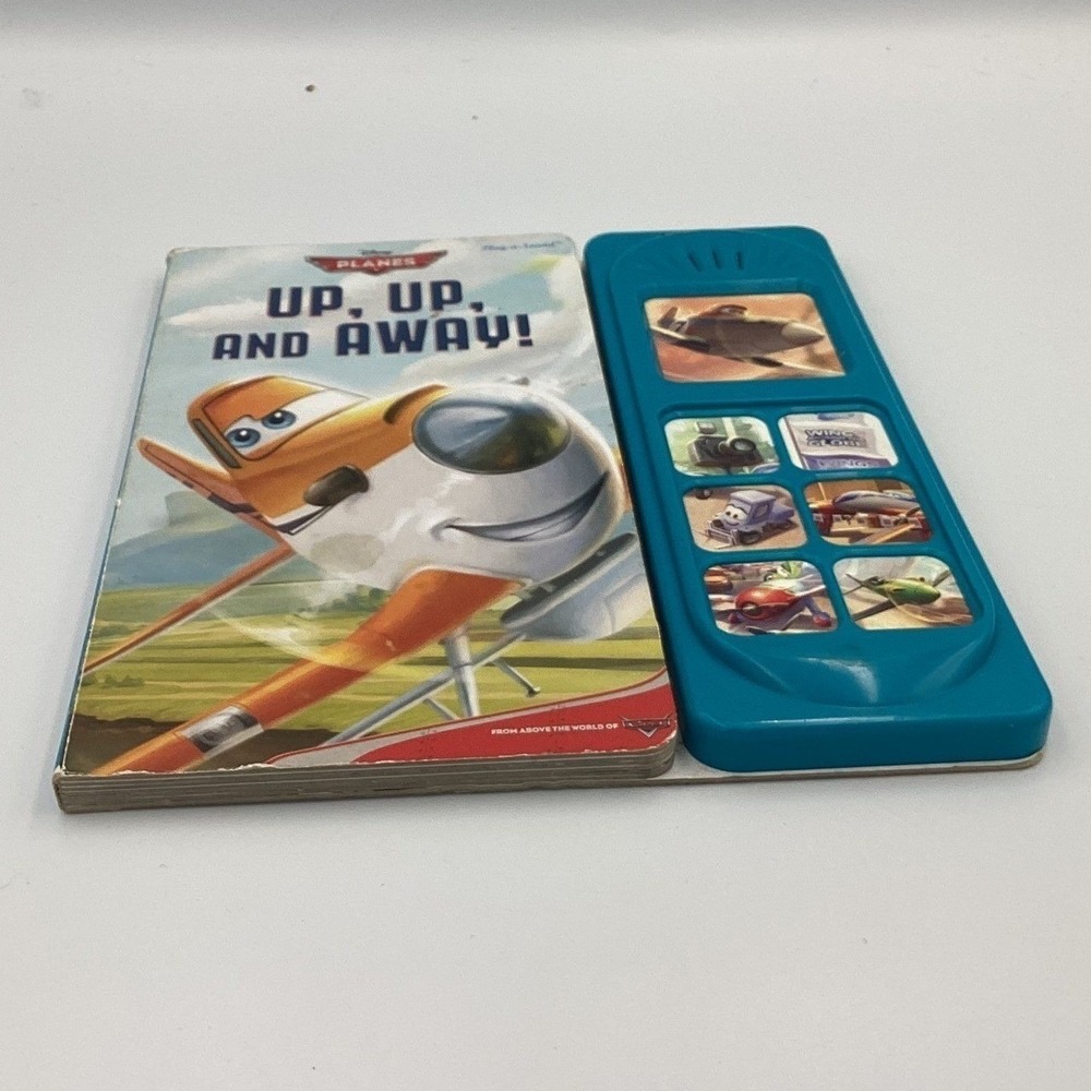 Disney Planes Up Up and Away Play-a-Sound Board Book *No Sound* Dusty Crophopper